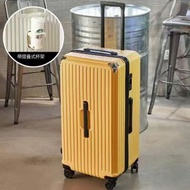 全城熱賣 - 【特價品】大容量-26吋-行李箱結實耐用拉杆箱密碼箱旅行箱 63x32x37cm(薑黃色) 【拉鍊款】(H) #H115