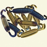 【Local Ready Stock】55mm Universal Exhaust Spring Original Size Titanium / Gold Motorcycle THAILAND K