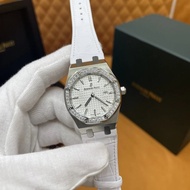 Aibi royal oak 67651st Stainless Steel Diamond-Studded royal oak Swiss Quartz Movement Genuine Leath