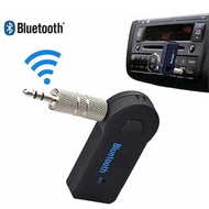 直插式車載藍牙音訊接收器汽車無線音樂AUX接收器適配器免提通話