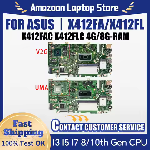 X412F For ASUS X412FJC X412FLC X412FL X412FJ X412FA A412F F412F K412F S412F R424F V4000F V4000FJ Lap