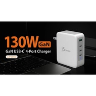 # J5create GaN USB-C® Multi-Port Charger [65W/130W] # 3 Variants