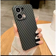Express Delivery Oppo A3 A3X A3Pro A5Pro A5 A5i A5iPro Black Soft Case With Kevlar Pattern TPU Camer