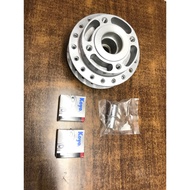 Front Hub ( Silver ) Yamaha 125 125Z Y125 Y125Z / Y110 SS Hub Depan Gantang Buyung Buyong With Beari