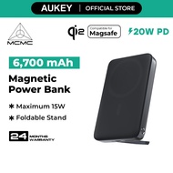 Aukey PB-MS05 Magfusion 6700mAh 20W Qi2 Magnetic Wireless Charging Power Bank
