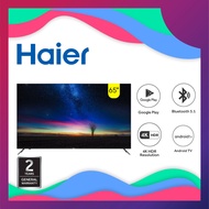 HAIER 65" 4K HDR ANDROID TV[ H65K66UG PLUS ]