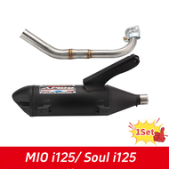 Apido Pipe For Mio Sporty Pipe Muffler 1 Set Mio i 125 /Soul i125 accessories and parts Motorcycle