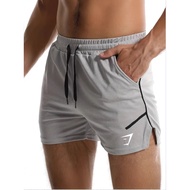 GYMSHARK Mesh Quick-Drying Sports Shorts Men's Fitness Pants Thin Casual Running Breathable Training