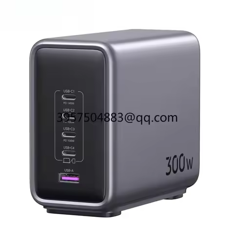 UGREEN 300W GaN Charger Desktop Charging Station PD3.1 Gallium Nitride Fast Charger USB C Charger fo