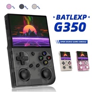 G350 Retro Handheld Game Console, Linux 64-bit System, 3.5-inch IPS Screen, RK3326 Portable Console,