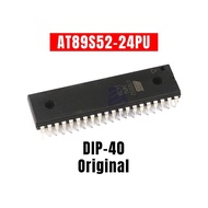 Brand New High Quality AT89S52-24PU AT89S52 24PU AT89S52 DIP-40 8-bit MCU 8kB Flash 256B RAM 33MHz 4