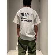 WTAPS Classic Slogan Print Hidden Short-Sleeved T-Shirt Pure Cotton Shawn Yue Style