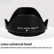 NiYi Focus | Lotus Universal Light Shield Hood For 35mm Above Focus Camera Lens Cap 49/52/55/58/62/6