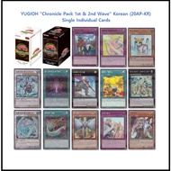 [20AP-KR] YUGIOH "Chronicle Pack 1st &amp; 2nd Wave" Korean Single Individual Cards