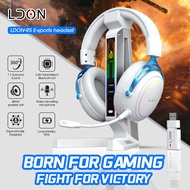 F05 Headset Permainan Tiga-Mod Headset 2.4g Bluetooth Tanpa Wayar untuk Komputer 7.1 Gaming Valorant