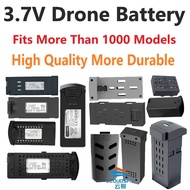3.7V Drones Battery Mini Drone Backup Spare Parts Batteries RC Quadcopter LIpo 3.7V1800Mah3000Mah/26