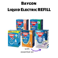 Baygon Liquid Electric REFILL Multiple Scents NEW Look 30 Nights Anti Dengue Mosquito Repellent 21.9