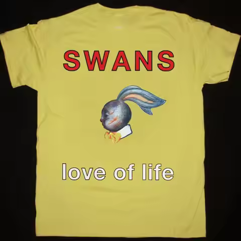 Swans Band Love Of Life Yellow T Shirt Full Size S 5XL TT1063