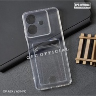 Oppo A5i Oppo A3X Oppo A3 NFC Oppo A3 Pro Card Case Clear Card Slot Case Oppo A3X Oppo A3 NFC Oppo A
