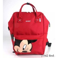 Latest character school bags for girls/mickey mouse motif backpacks/anello bags