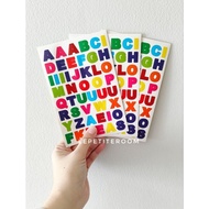 LETTER STICKERS AESTHETIC LETTER STICKER/S CUTE LETTER STICKER/S EDUCATIONAL LETTER TOY/S LARGE LETT