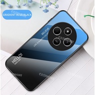 Redmi 14C 2024กระจกเทมเปอร์เคสโทรศัพท์สำหรับ Redmi 14C Redmi14C 14 C C14 4G 5G เคส2024เคสมือถือไล่สี