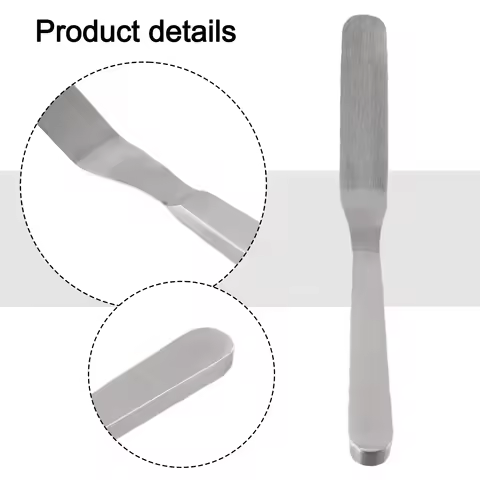 Stainless Steel Cake Icing Spatula, 8-Inch Offset Spatulas Butter Spreader Baking Tool Comfortable P