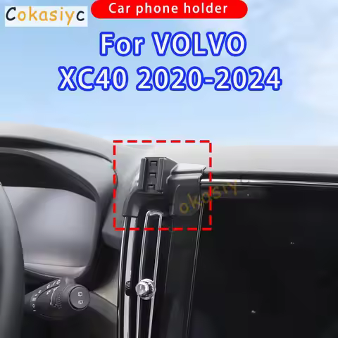 Car Phone Holder For Volvo XC 40 VOLVO XC40 2020-2024 Wireless Charging Bracket Dedicated Fixed Base