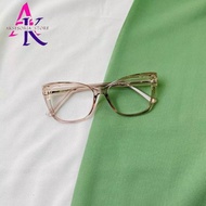 KACAMATA CAT EYE MATA KUCING BEST QUALITY LENSA MINUS/PHOTOCROMIC/ANTIRADIASI