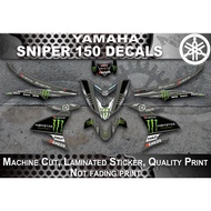 Sniper 150 v1 MNSTR ENERGY decals