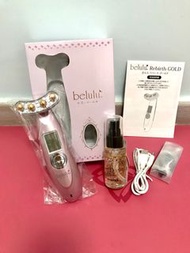 有單！Belulu Rebirth Gold 純金24K 彩光射頻提拉導入美容儀 • Belulu Rebirth Pure Gold 24K RF Lifting Import LED Facial Device (Pink)