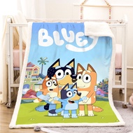 blueys throw blanket double-sided warm flannel cashmere customize all sizes