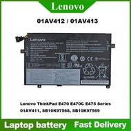Lenovo 01AV413 Battery Lenovo ThinkPad E470, E475 01AV411, 01AV412, SB10K97569, SB10K97570 Laptop Ba