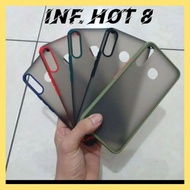 Infinix Hot 8 9 10 Note 7 Lite S5 Soft Hard Case Cover Matte DOVE Fuze