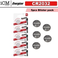 5pcs Energizer CR2032 2032 3V Micro Lithium Button Cell Battery