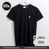 Kaos BURBERRY TB WHITE SMALL POCKET BLACK Tshirt 100% ORIGINAL