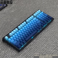 Hot  Abdominal Spirit MK870 Dust Blush Green Mu Transparent Keycap