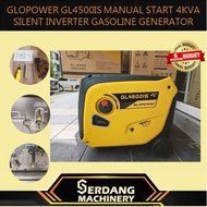 GLOPOWER GL4500IS 4KVA SILENT INVERTER GASOLINE GENERATOR- MANUAL START- 6 month local warranty