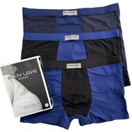 Big Size Body Love Men Boxer Underwear 2 Pcs Pack Spender Seluar Dalam Lelaki Dewasa Boxer Berkualit