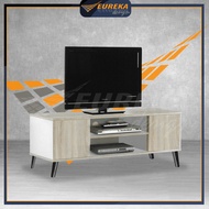 EUREKA TV Cabinet Rack Modern Media Storage Console Wood / Kabinet TV1200/1500