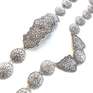 jenaomshop สังวาลย์ Vintage Jewelry สร้อยสังวาลย์ ผู้ชายผู้หญิง เครื่องประดับชุดไทย 8T6E