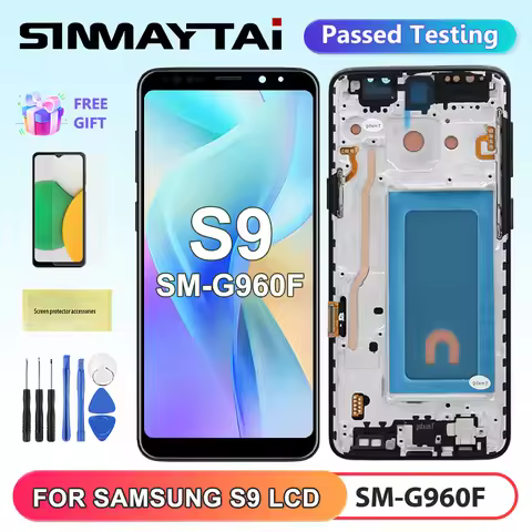 New LCD For Samsung Galaxy S9 G960 G9600 G960F Lcd Display Touch Screen Digitizer Assembly for Samsu