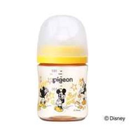 Pigeon 貝親 母乳實感 奶瓶 塑膠 160ml 米奇