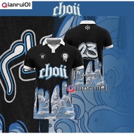 2023 CHOII EDITION Baju Tshirt Lelaki Thailand Viral Jersey Ootd Collar Blvckroseapparel Polo Shirt 