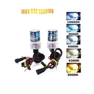 9006 HID Xenon Headlight Replacement Bulbs 4300K 6000K 8000K (Full Set 2 Pcs)