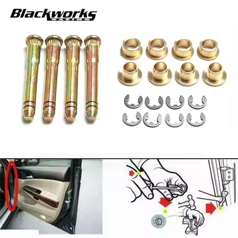 Auto Car Door Hinge Pin For Honda Civic Accord CR-V CRX CX DX EX SI EG6 B16 D16 EK EG EH EJ Bushing 