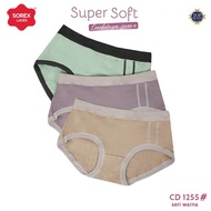 (6pc) Sorex 1255 CD | Sorex Women's Midi Basic Super Soft Panties - Kshop
