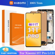 6.67" Original Xiaomi 11T Mi11T LCD Display Screen Touch Digitizer For Xiaomi 11T Pro Mi 11T Pro 210