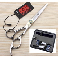 (Free wallet) 6.0 inch Japanese premium stainless steel hair cutting scissors - Hoangrandy
