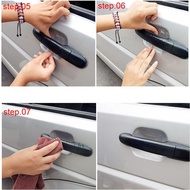 4pcs/set Invisible Car Door Handle Protector Film scratches resistant Protective